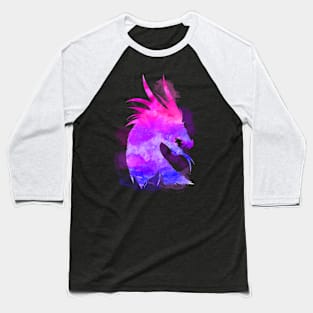 Dragon Watercolor Spirit Baseball T-Shirt